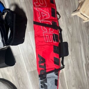 Red and Black Racing Gear Bag